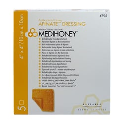 Medihoney Apinate Alginatverband 10x10 cm