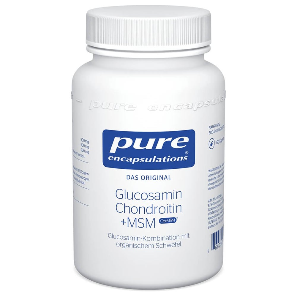 Pure Encapsulations Glucosamin+Chondr.+MSM Kapseln
