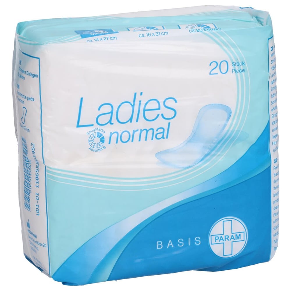 Param Ladies Inkontinenzvorlage Basis normal