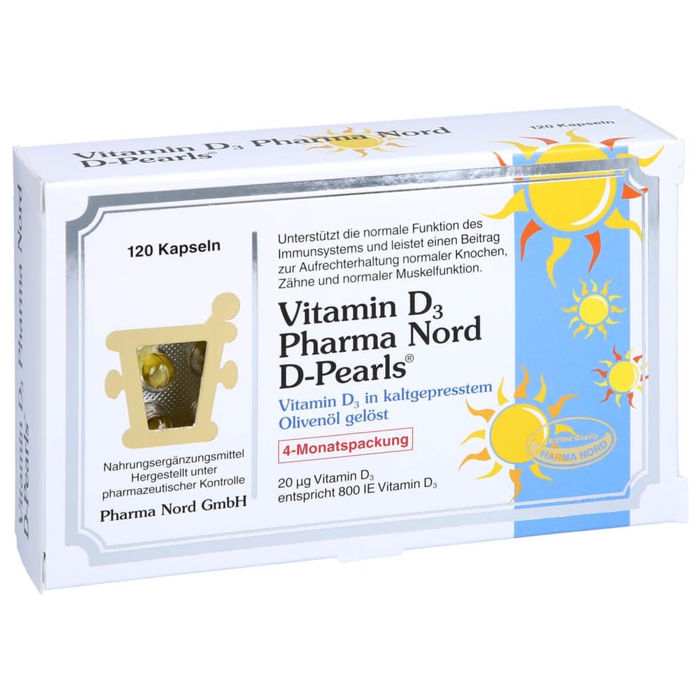 Vitamin D3 Pharma Nord 20ug