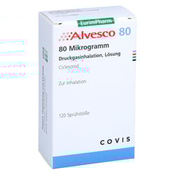 Alvesco 80 Mikrogramm Druckgasinhalation