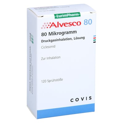 Alvesco 80 Mikrogramm Druckgasinhalation