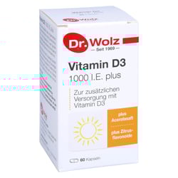 Vitamin D3 1000 I.E. plus Dr. Wolz