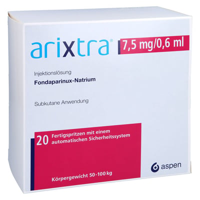 Arixtra 7,5 mg/0,6 ml Produktbild 1