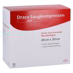 Saugkompressen steril 20x20 DRACO