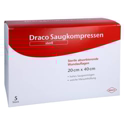 Saugkompressen steril 20x40 DRACO