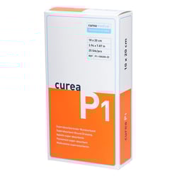 Curea P1 superabsorb.Wundauflage 10x20 cm