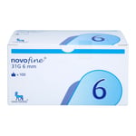 Novofine 6 Kanülen 0,25x6 mm 31G Eurimpharm Produktbild 2