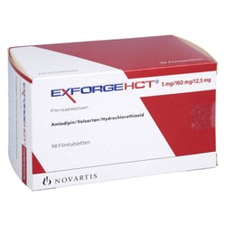 Exforge HCT 5 mg/160 mg/12,5 mg