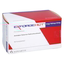 Exforge HCT 5 mg/160 mg/25 mg