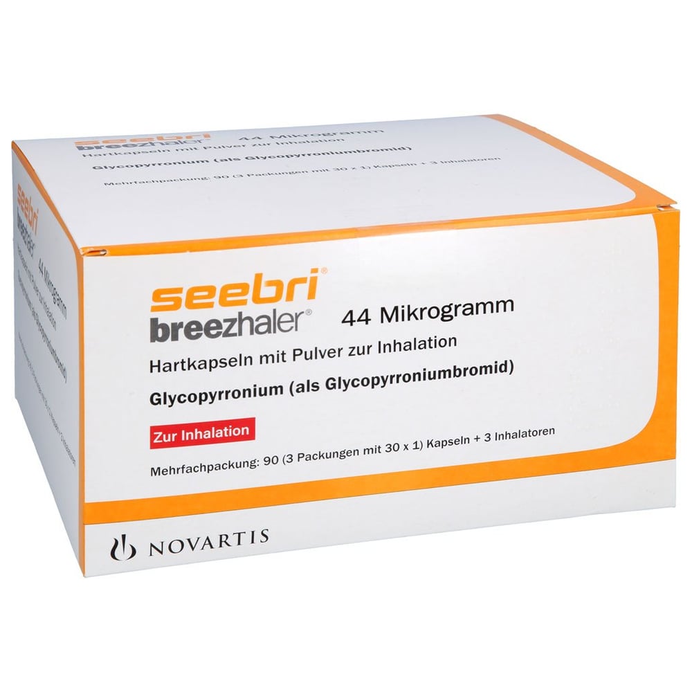 Seebri Breezhaler 44 Mikrogramm Hartkap.Pul.In