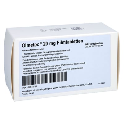 Olmetec 20 mg