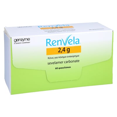 Renvela 2.4g Pulver Sachets
