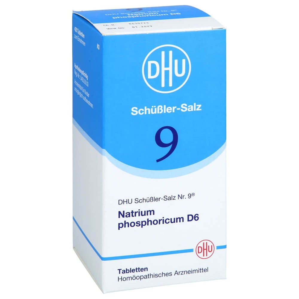 Biochemie Dhu 9 Natrium phosphoricum D 6 Tabletten