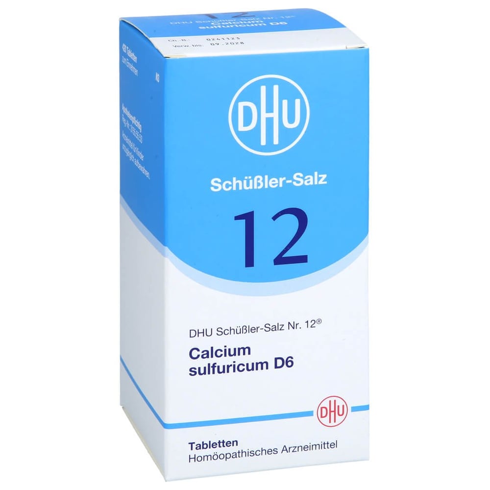 Biochemie Dhu 12 Calcium Sulfuricum D 6