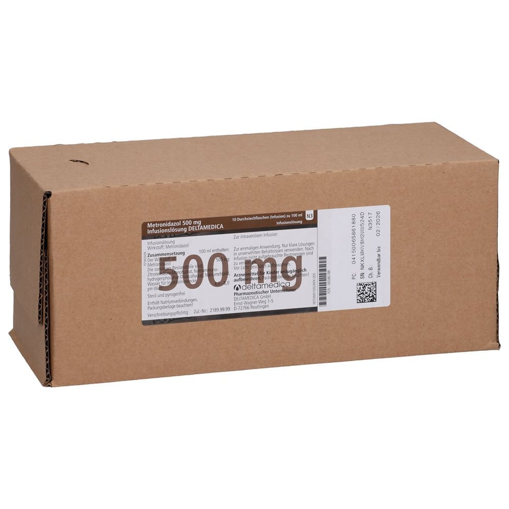 Metronidazol 0.5% Glas