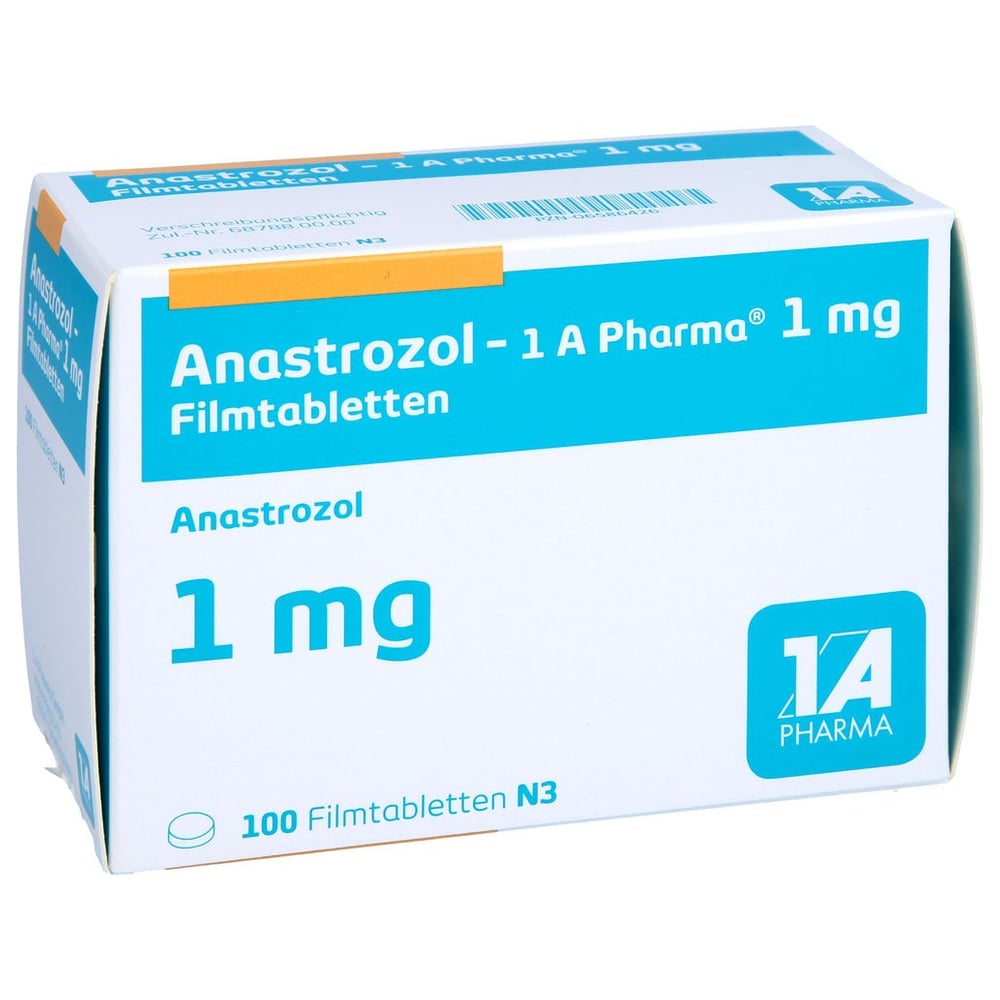 Anastrozol - 1 A Pharma 1mg Filmtabletten