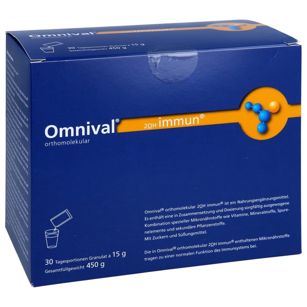 Omnival Orthomolekul 2OH Immun 30 Tagesportionen Granulat