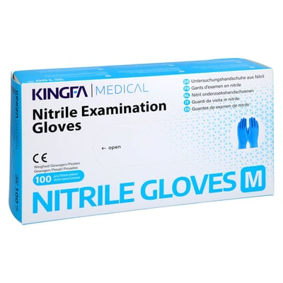 Nitril Einmal Handschuhe puderfrei mittel