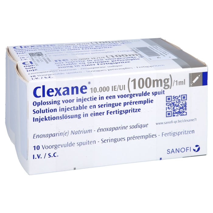 Clexane 10000 I.E. (100mg)/1ml Injektionslösung