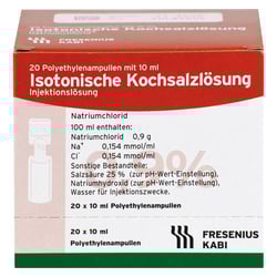 Kochsalz 0.9% Isoton Pl