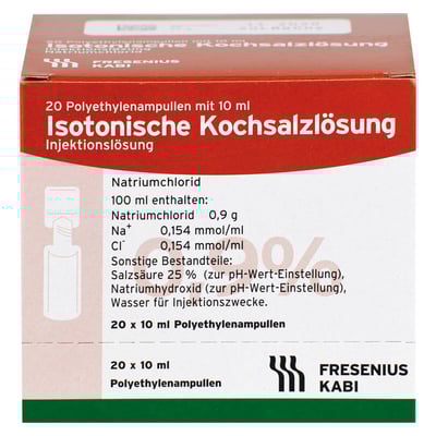 Kochsalz 0.9% Isoton Pl