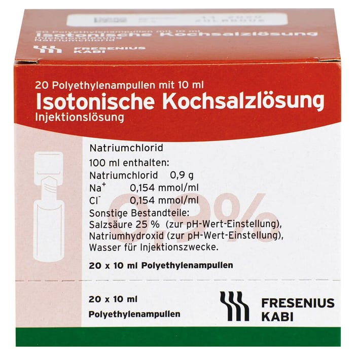 Kochsalz 0.9% Isoton Pl