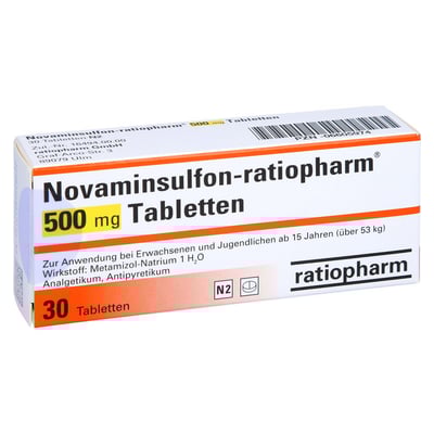 Novaminsulfon-ratiopharm 500 mg