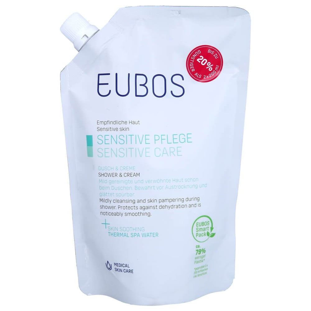 Eubos Sensitive Dusch & Creme Nachfüllbeutel