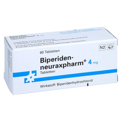 Biperiden-neuraxpharm 4 mg