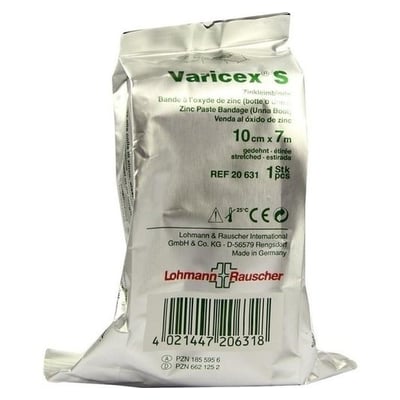 Varicex S Zinkleimbinde 10 cmx7 m