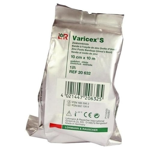 Varicex S Zinkleimbinde 10 cmx10 m