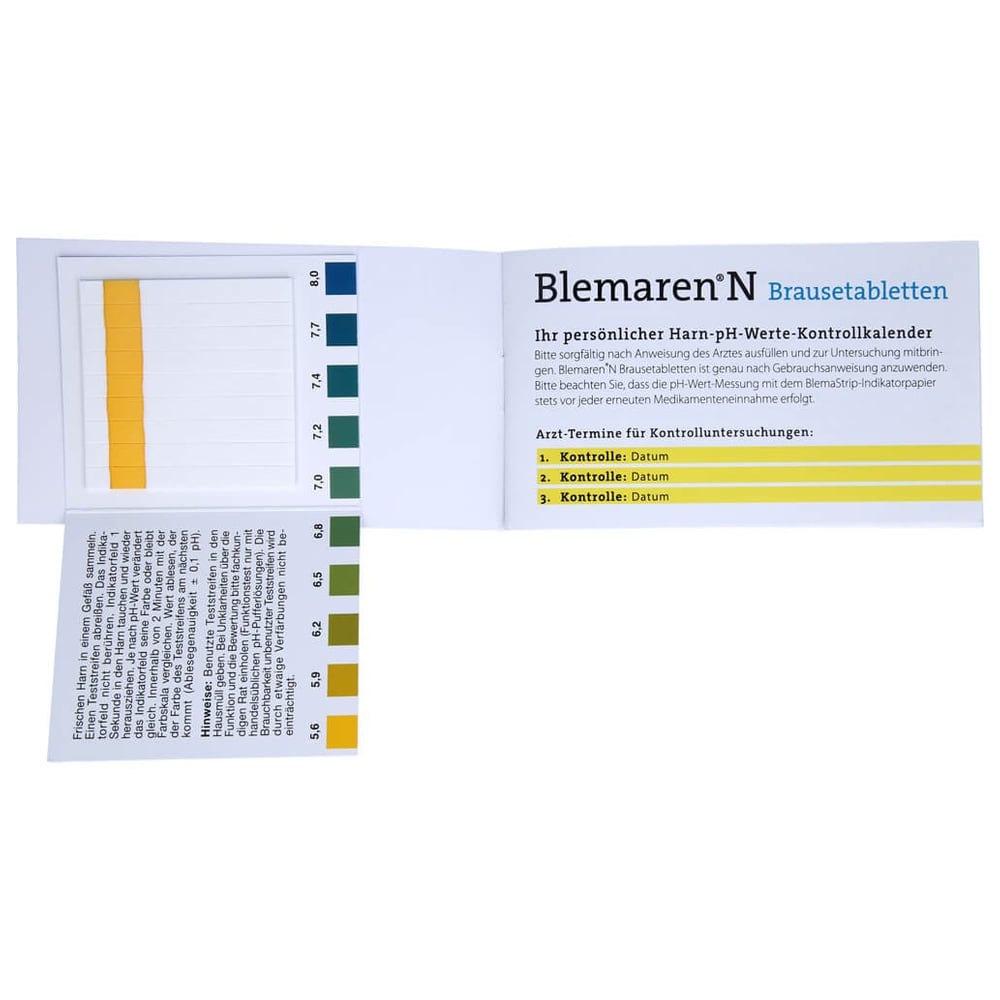 Blemaren N Kontrollkalender