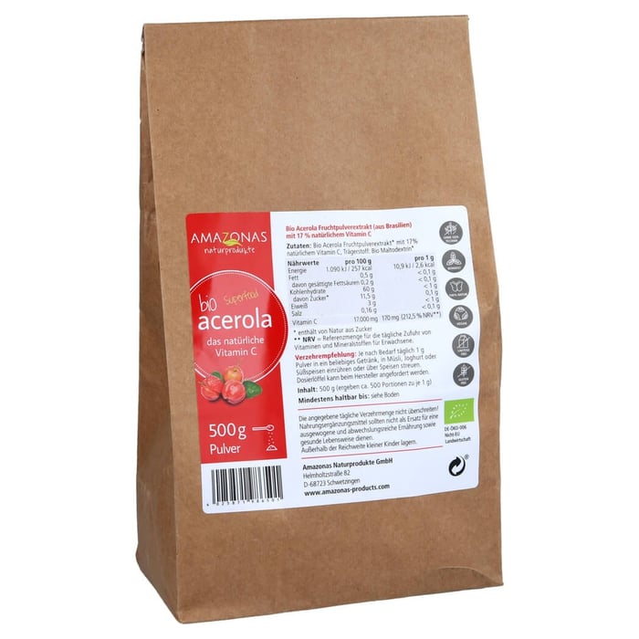 Acerola 100% Bio pur nat.Vit.C