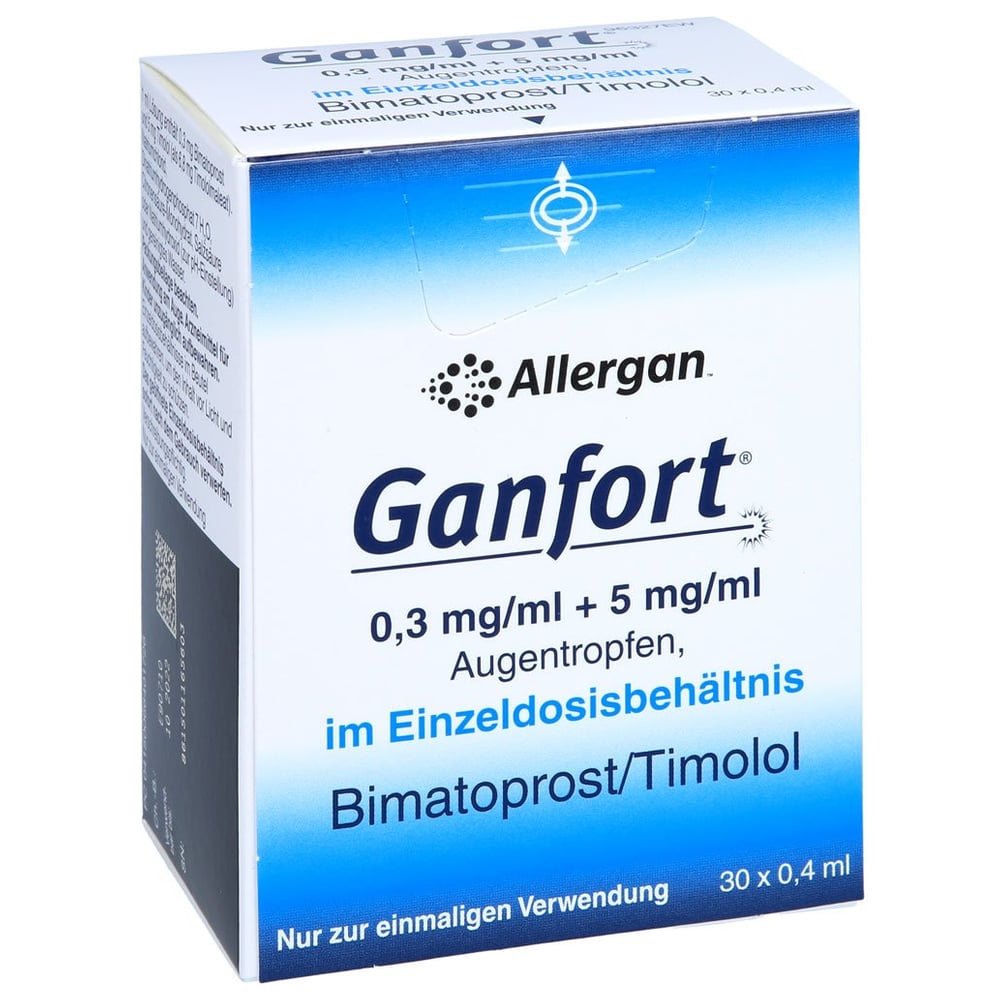 Ganfort 0,3mg/ml + 5mg/ml Augentropfen