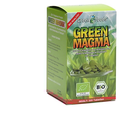 Green Magma Gerstengrasextrakt Tabletten