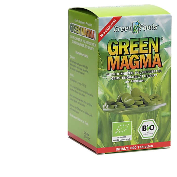 Green Magma Gerstengrasextrakt Tabletten