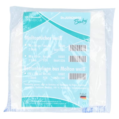 Molton Tuch 80x80 cm Produktbild 1