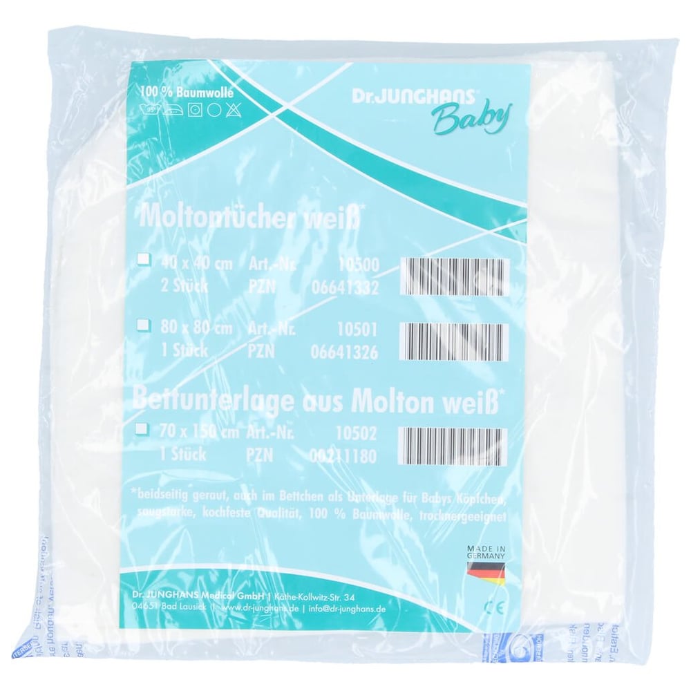 Molton Tuch 40x40cm