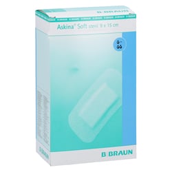 Askina Soft Wundverband 9x15 cm steril B. Braun