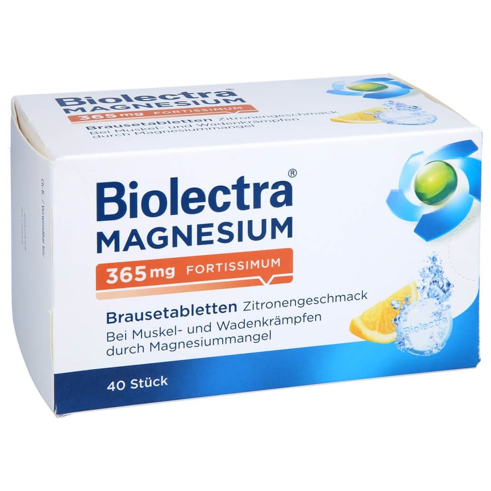 Biolectra Magnesium 365 mg fortissimum Zitrone