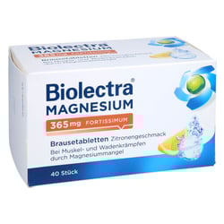 Biolectra Magnesium 365 mg fortissimum Zitrone