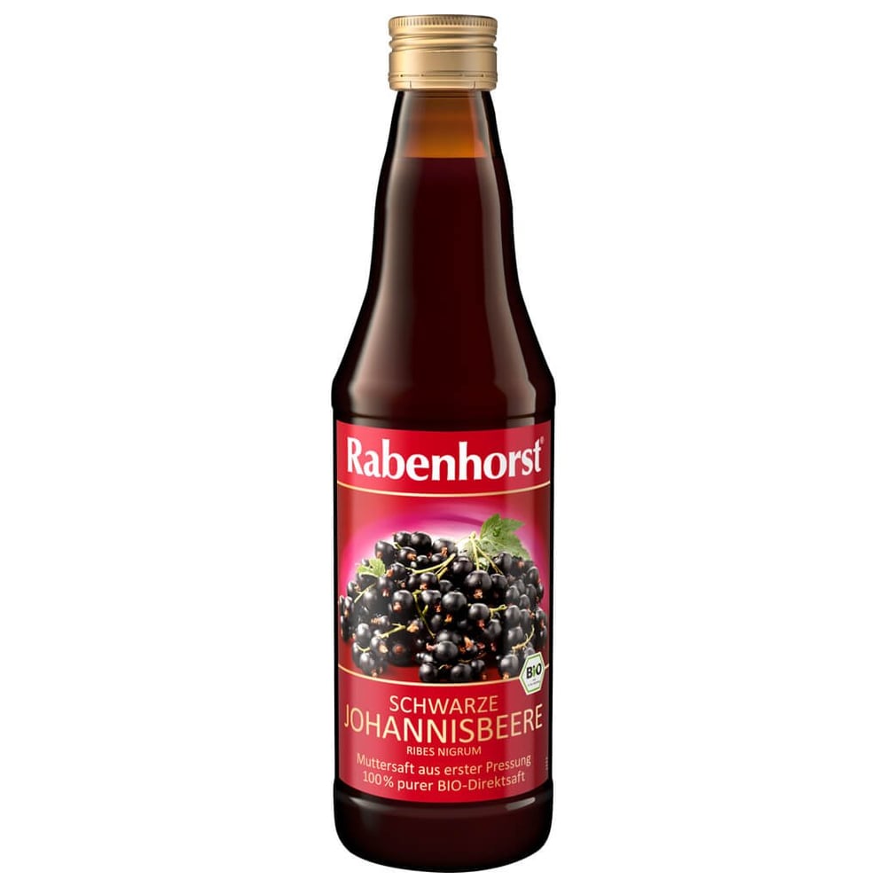 Rabenhorst Schware Johannisbeere Bio Muttersaft