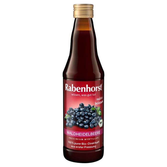 Rabenhorst Heidelbeer Bio Muttersaft