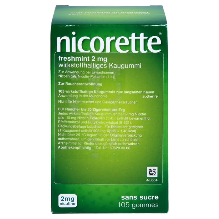Nicorette 2mg freshmint