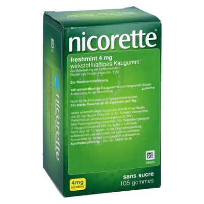Nicorette 4 mg freshmint