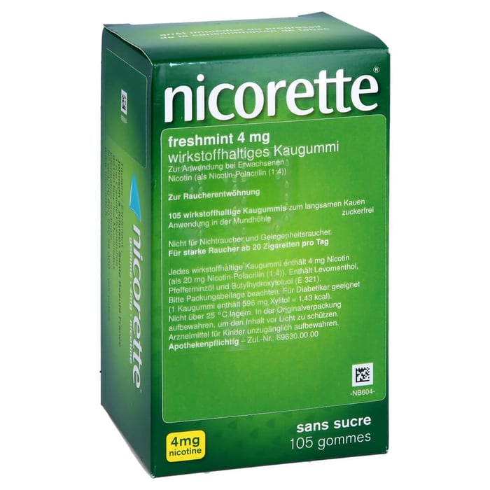 Nicorette 4mg freshmint