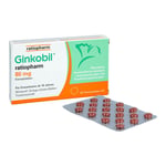 Ginkobil ratiopharm 80 mg mit Ginkgo biloba