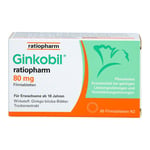 Ginkobil ratiopharm 80 mg mit Ginkgo biloba