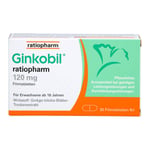 Ginkobil ratiopharm 120 mg mit Ginkgo biloba
